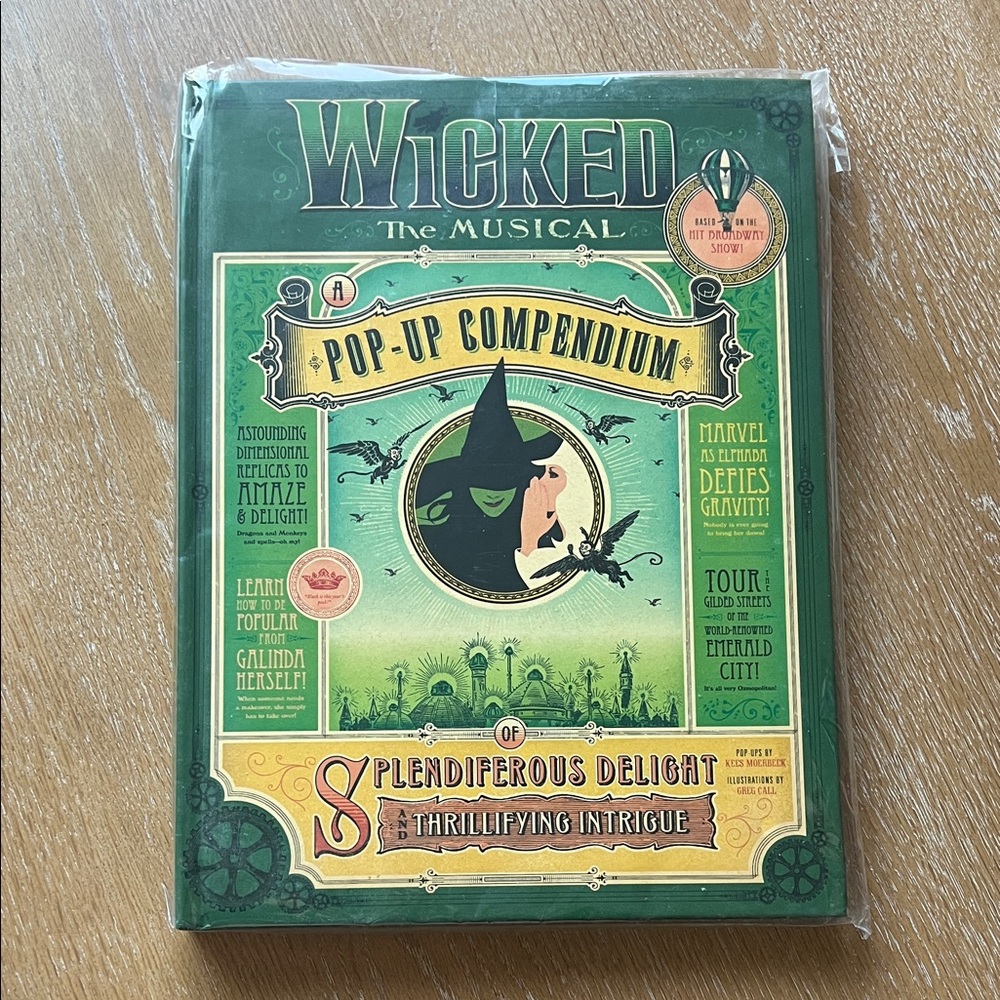 Broadway Merch | WICKED The Musical, Pop-Up Compendium Book